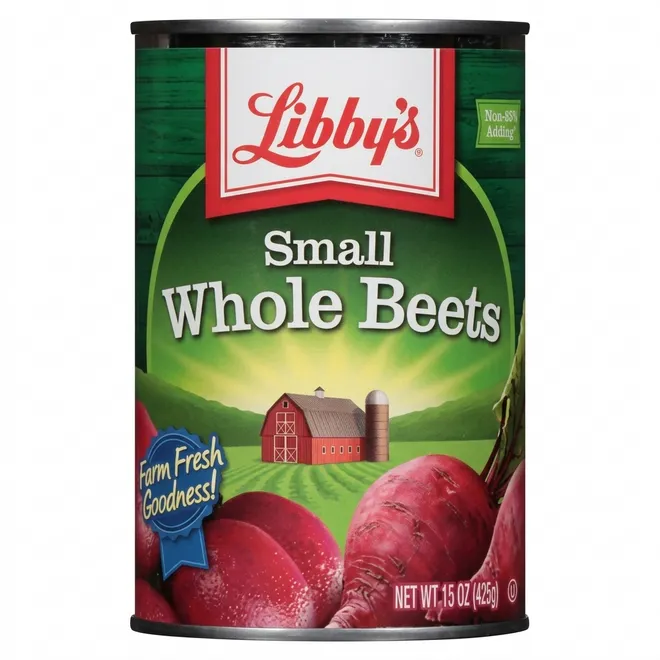 Remolacha cortada enlatada, 425 g, Libby´s