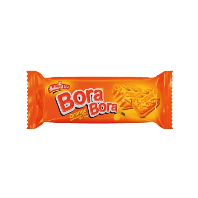 Galletas Bora Bora con crema de naranja, 78 g, HollandPark