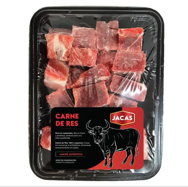Carne de res troceada, 500 g, Jacas
