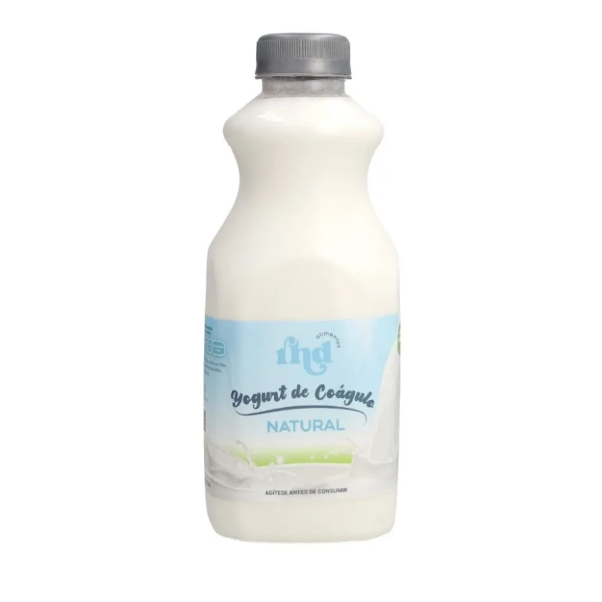 Yogurt probiótico de coágulo Natural, 1 L, RHD