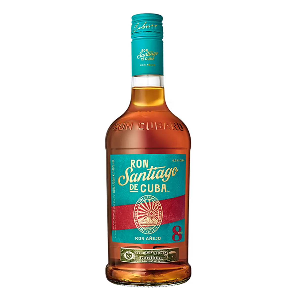 Ron Santiago de Cuba Añejo 8 Años, 700 ml