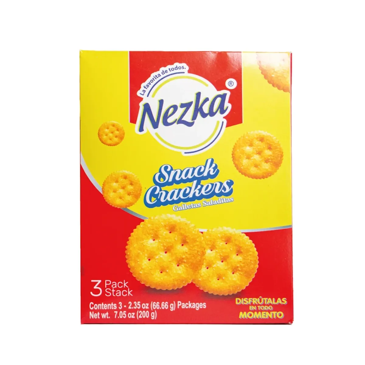 Galletas saladitas cracker, 200 g, Nezka