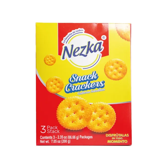 Galletas saladitas cracker, 200 g, Nezka