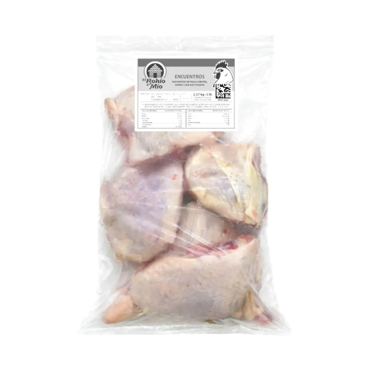 Encuentros de pollo, 2.27 kg, EBM 