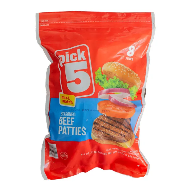 Hamburguesa de res, 2 lb