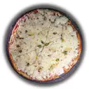 Pizza con queso