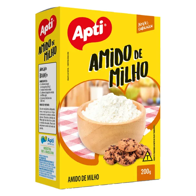 Almidón de maíz (maicena), 200 g, Apti 
