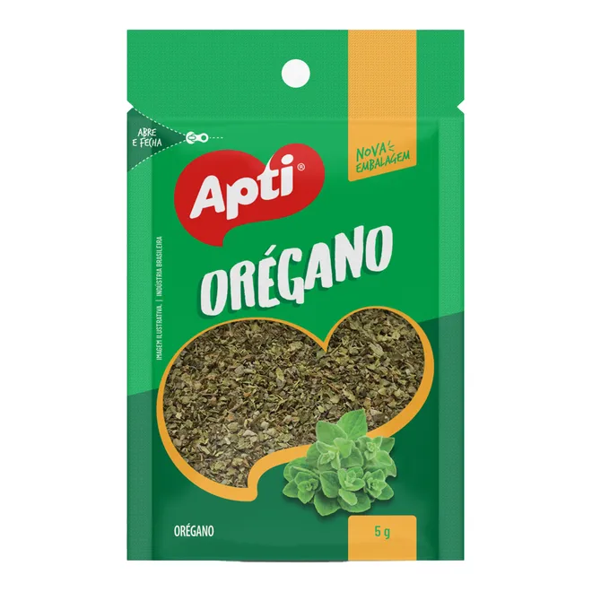 Orégano, 5 g, Apti