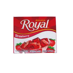 Gelatina de fresa, 40 g, Royal 