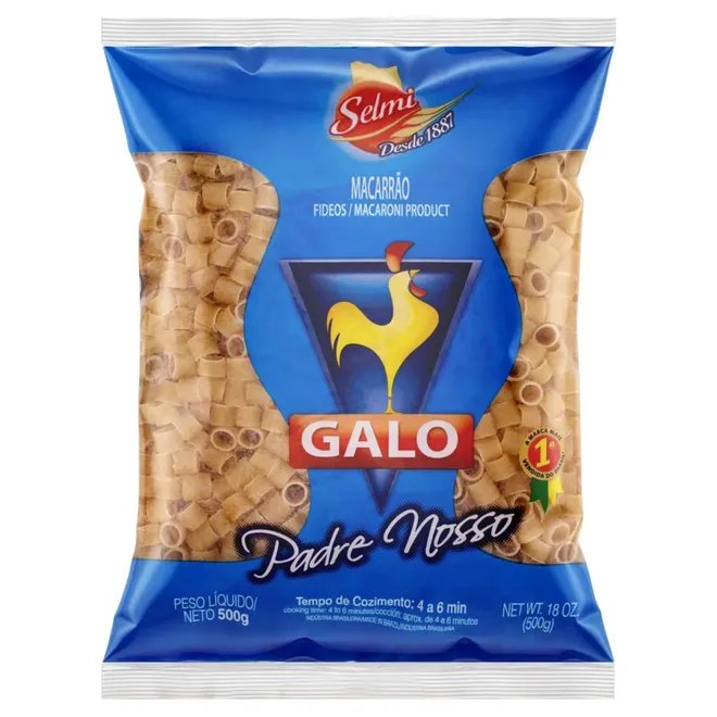 Macarrón Padre Nosso, 500 g, Galo