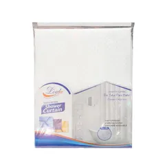 Cortinas para baño de tela, color beige (180 cm x 180 cm) 