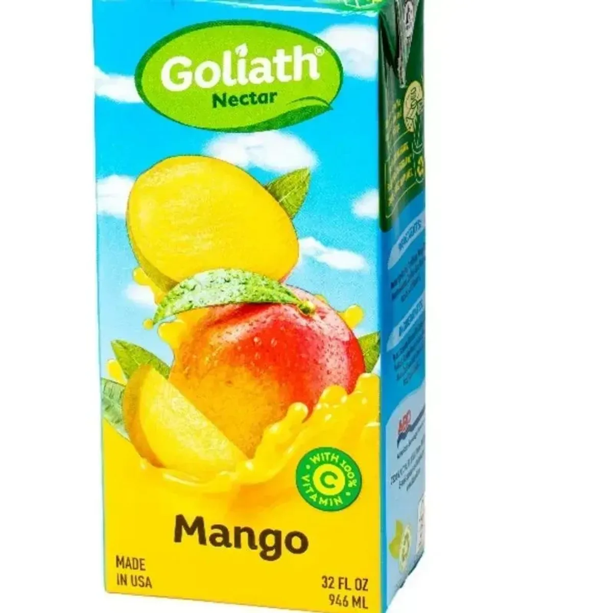 Jugo de mango, 946 ml, Goliath