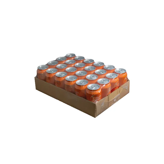 Caja de refresco de naranja, 24 unidades, Santa