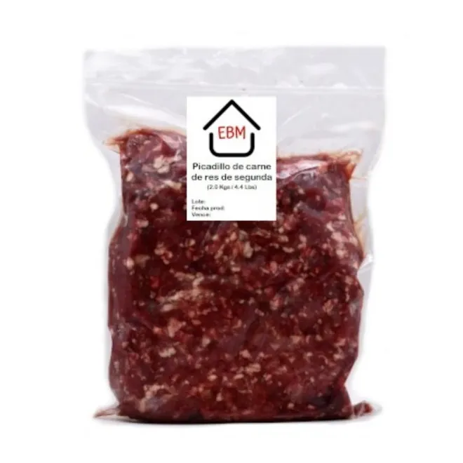 Picadillo de carne de res de segunda, 2 kg, EBM