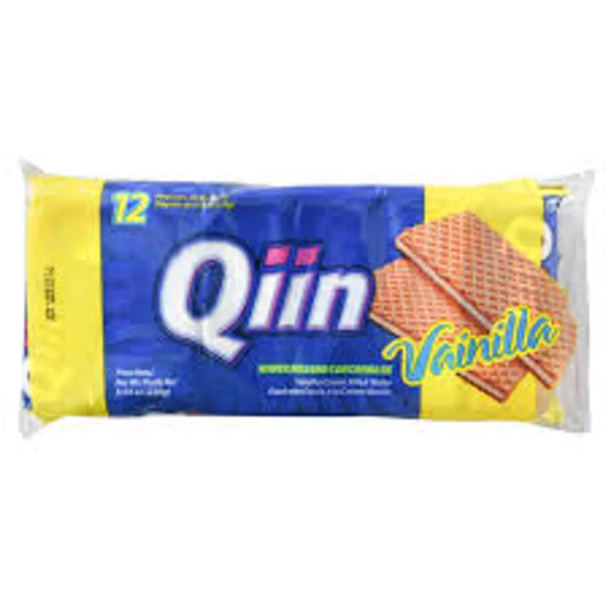 Sorbeto de vainilla (12 x 19 g) Qiin