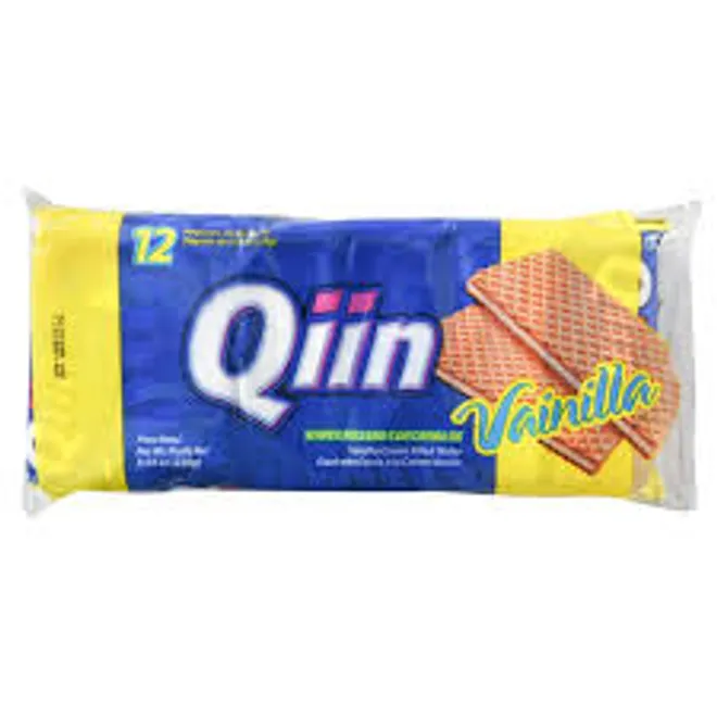Sorbeto de vainilla (12 x 19 g) Qiin