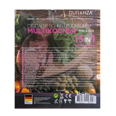 Olla Reina de presión eléctrica, 6 litros, Duranza