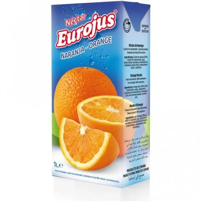 Jugo de naranja, 1 L, Eurojus