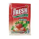 Refresco de fresa en polvo, 10 g, FRESH