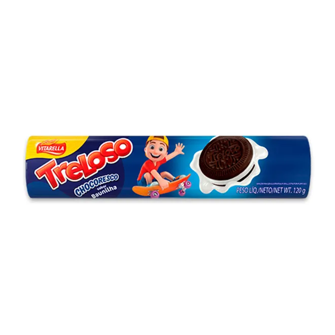 Galleta Chocoresco, chocolate-vainilla, 120 g, Vitarella
