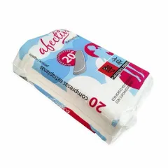 Compresa extraplana, 20 u, Afectiva