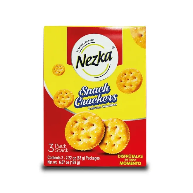 Galletas saladitas cracker, 189 g, Nezka