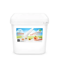 Yogurt probiótico de coágulo sabor Melocotón , 4 L, RHD
