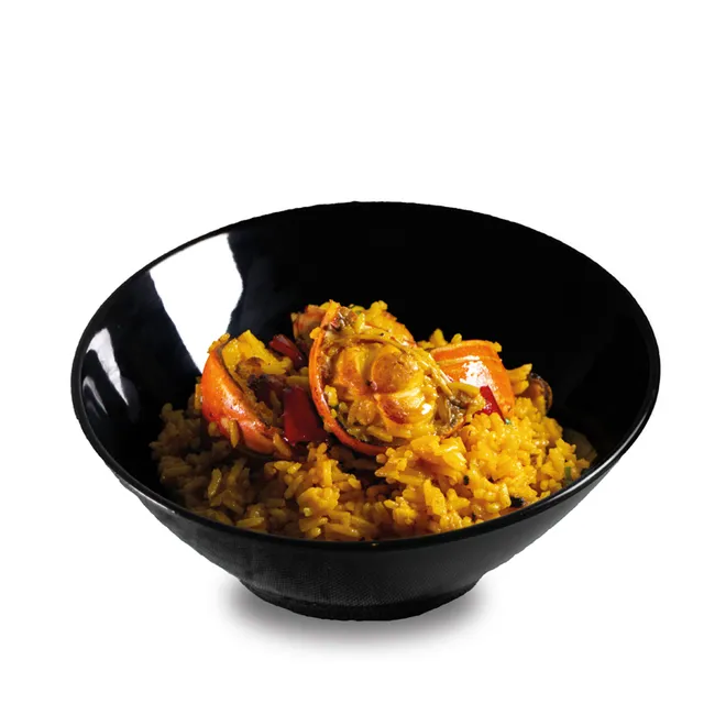 Paella de Mariscos (2 lb, para 2 comensales)