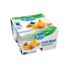 Pack yogurt, sabor macedonia  (4 x 125 g) Bruna