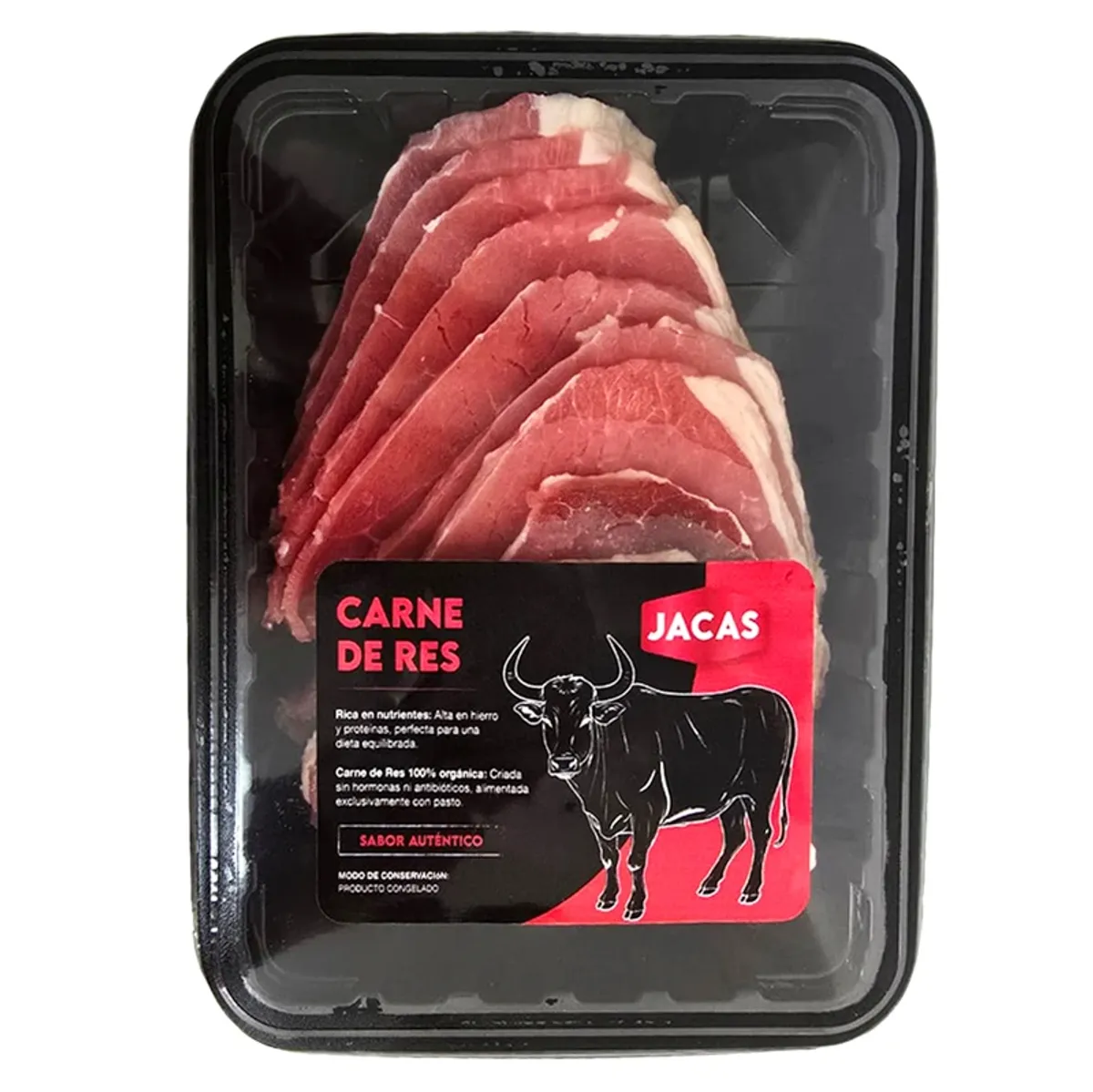 Bistec de res, 500 g, Jacas