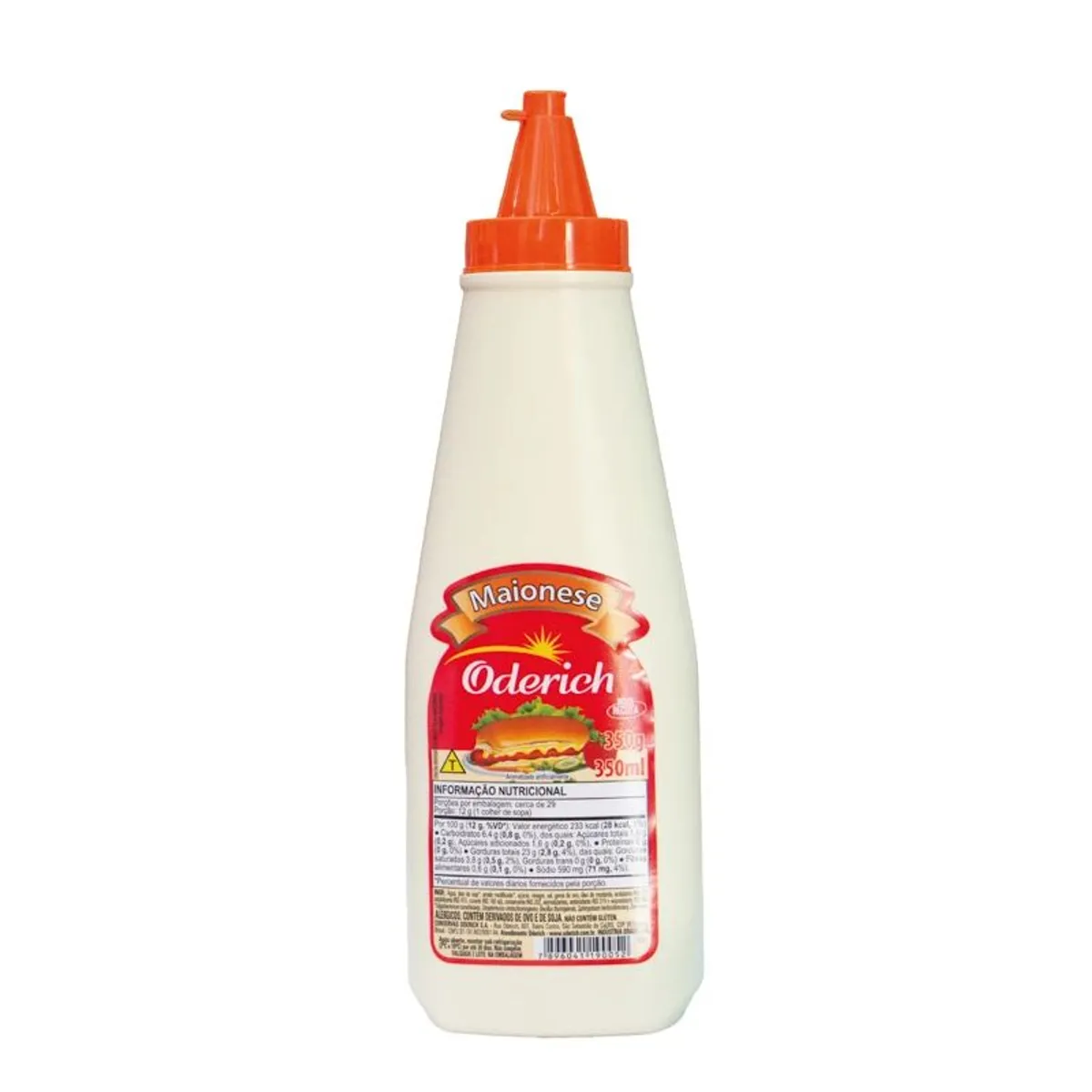 Mayonesa, 350 ml, Oderich