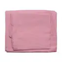 Juego de sábanas camero, color entero rosado