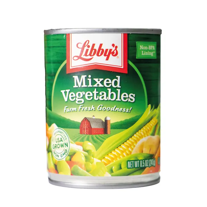 Vegetales mixtos enlatados, 240 g,Libby’s