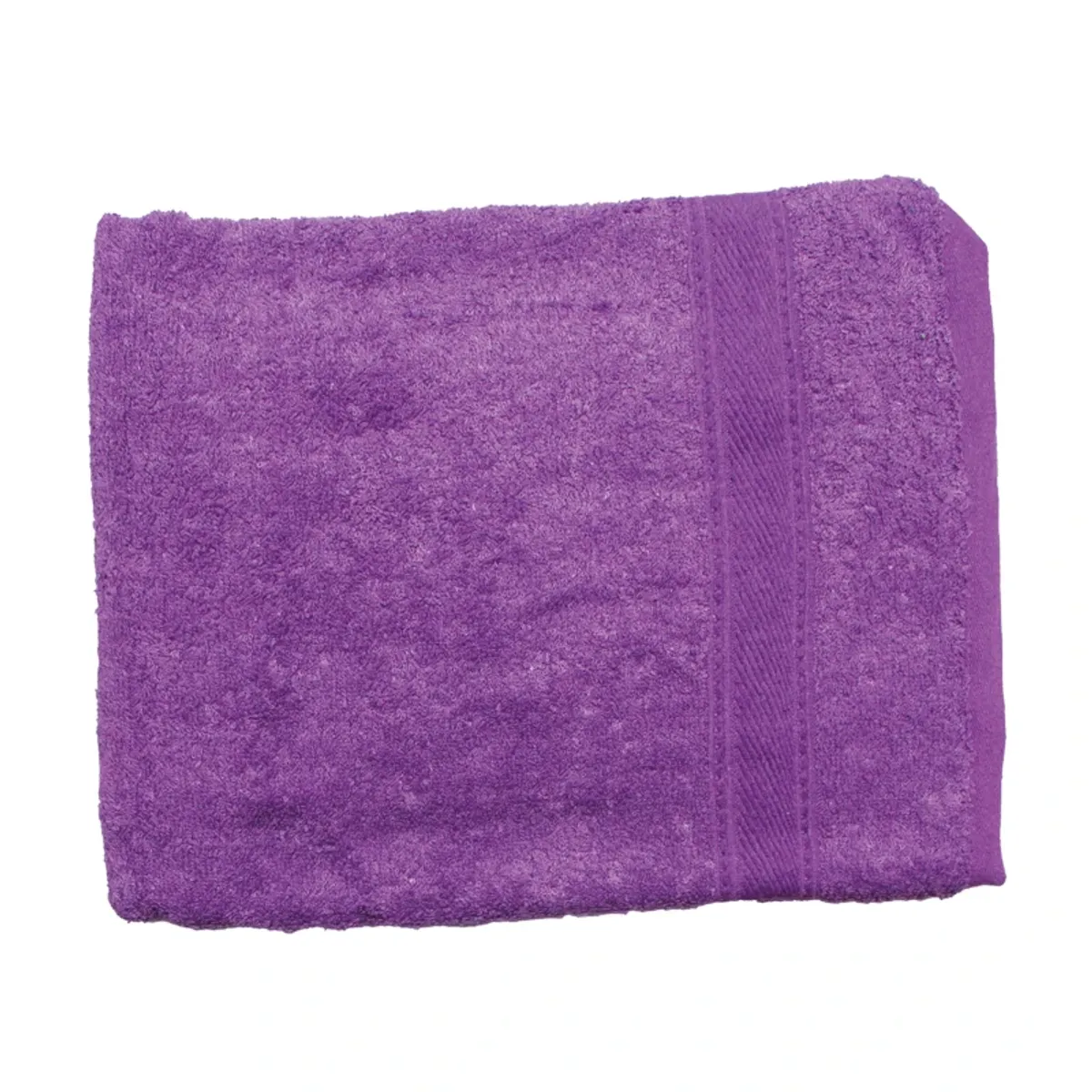 Toalla de algodón, color morado (140 x 70cm)