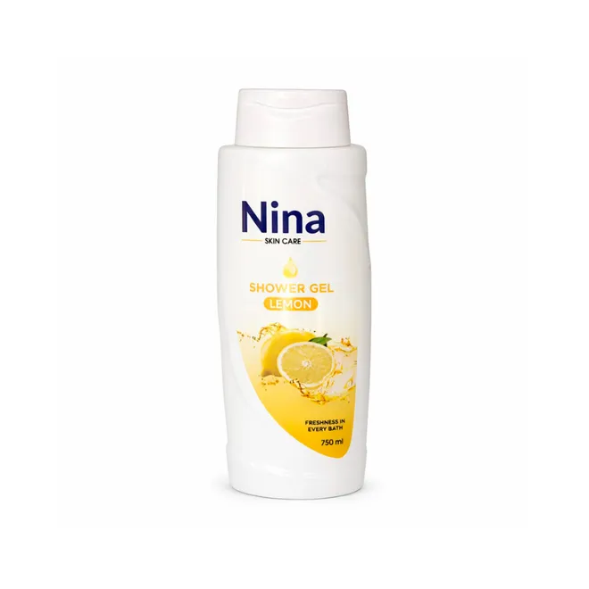 Gel de ducha de limón, 750 ml, Nina